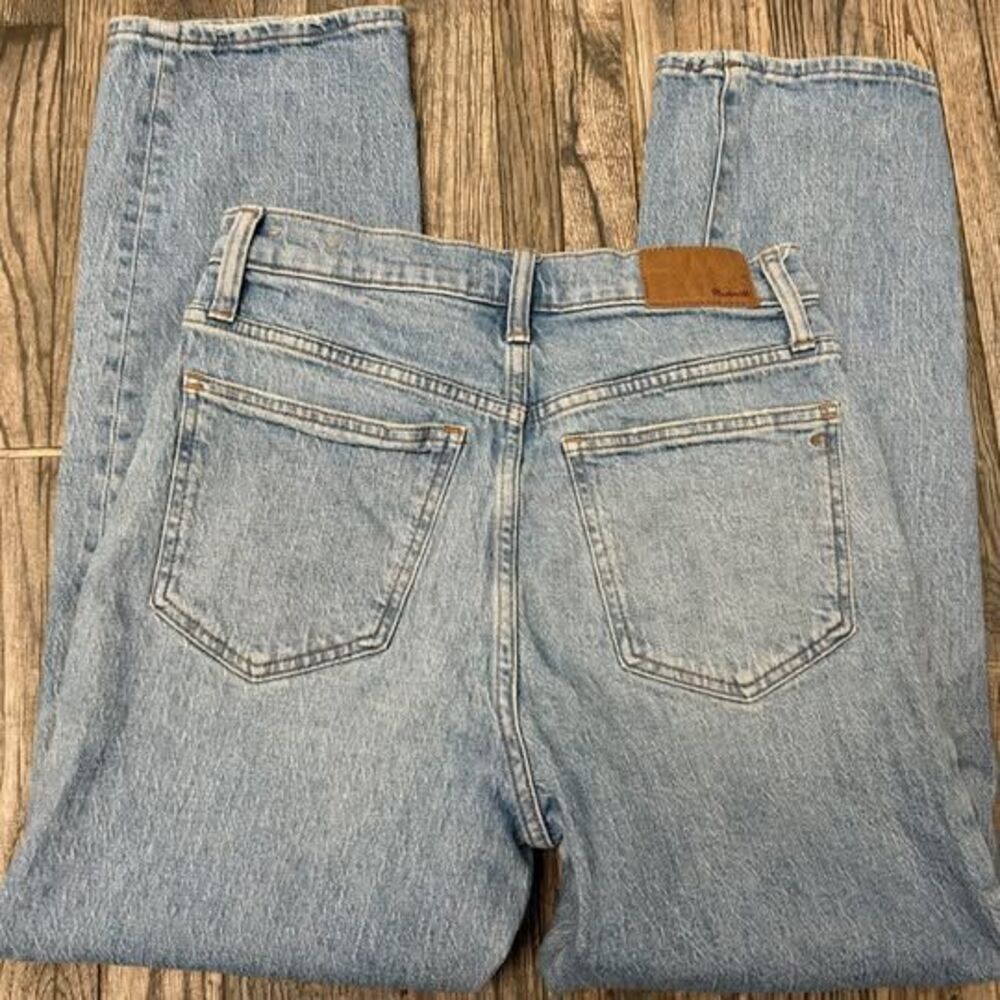 Madewell Womens The Perfect Vintage Straight Jeans- size 27